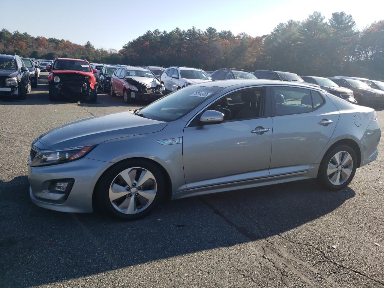 Изображение 1 2015 KIA OPTIMA HYBRID 2015 с VIN KNAGN4AD6F5090837
