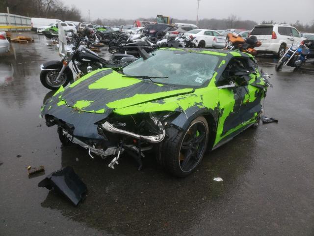 Image 2 of 2020 CHEVROLET CORVETTE STINGRAY 3LT 2020 with VIN 1G1Y82D4XL5100241