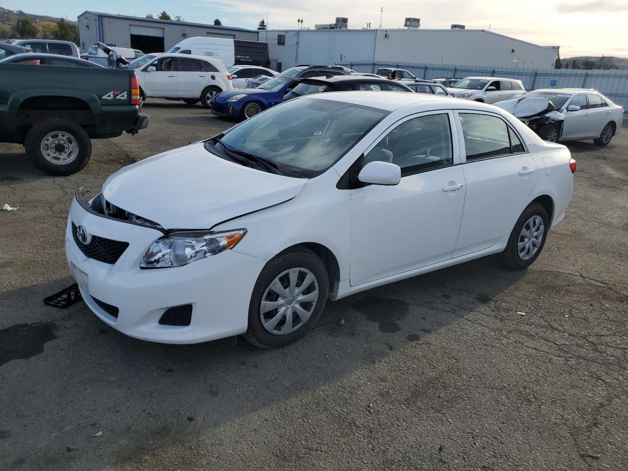 Image 1 of 2010 TOYOTA COROLLA BASE 2010 with VIN 1NXBU4EE5AZ181238