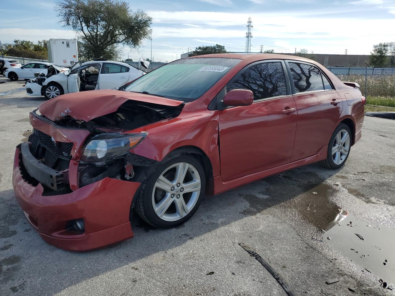 Image 1 of 2009 TOYOTA COROLLA XRS 2009 with VIN 1NXBE40E29Z007045
