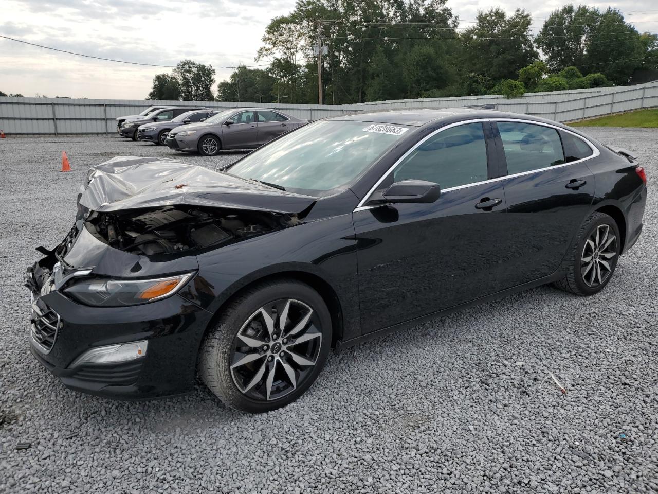 Image 1 of 2020 CHEVROLET MALIBU RS 2020 with VIN 1G1ZG5ST4LF147312