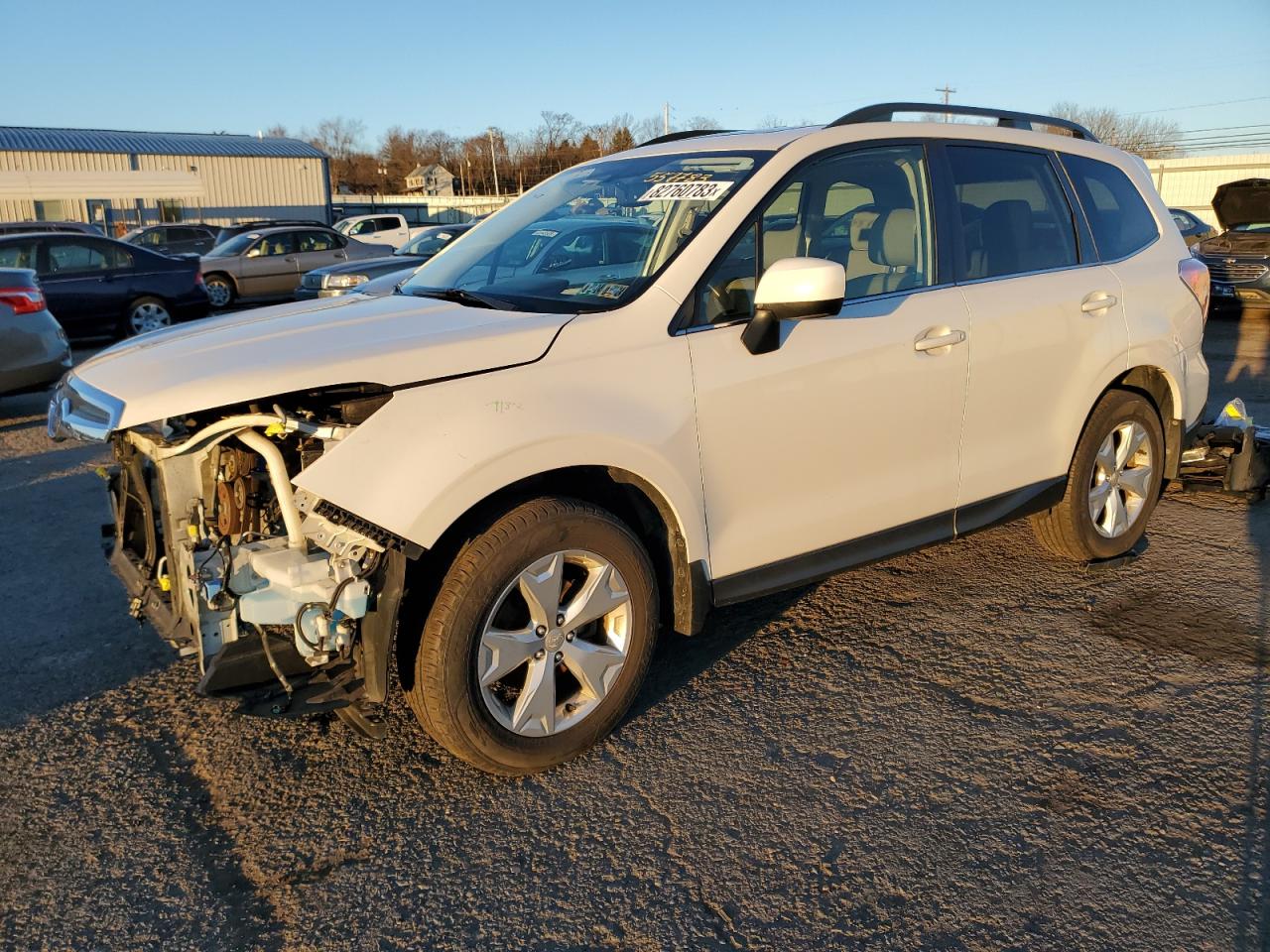 Image 1 of 2016 SUBARU FORESTER 2.5I LIMITED 2016 with VIN JF2SJAHC3GH557783