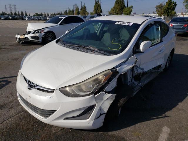 Image 2 of 2014 HYUNDAI ELANTRA SE 2014 with VIN 5NPDH4AE7EH463971