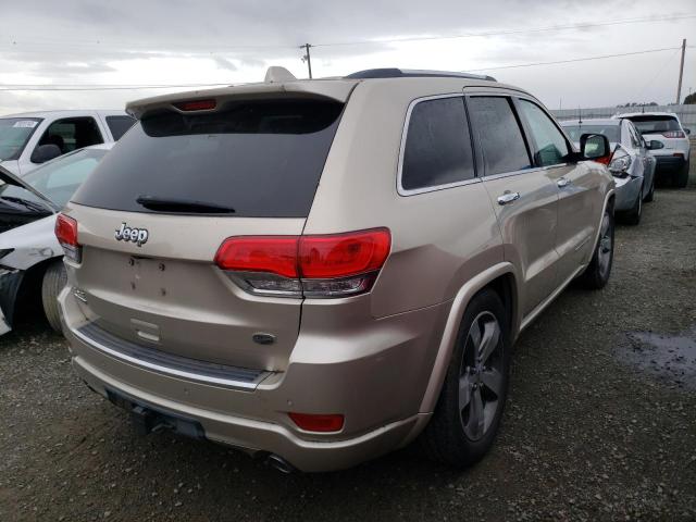Image 3 of 2014 JEEP GRAND CHEROKEE OVERLAND 2014 with VIN 1C4RJFCM0EC386141