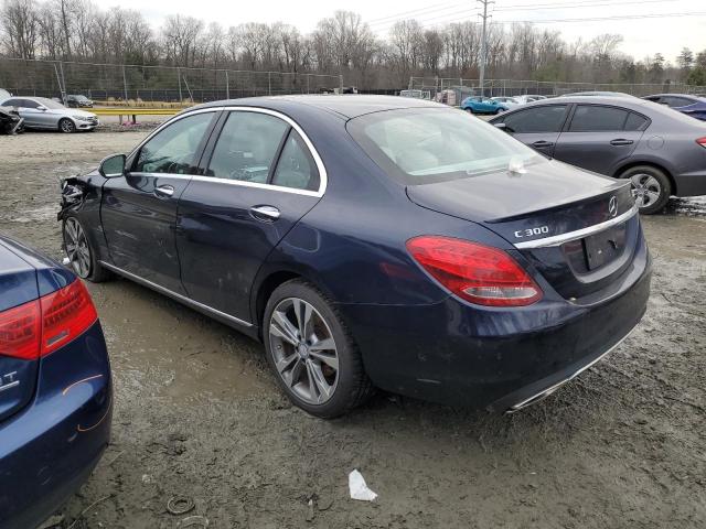 Image 2 of 2017 MERCEDES-BENZ C 300 4MATIC 2017 with VIN 55SWF4KB8HU201560