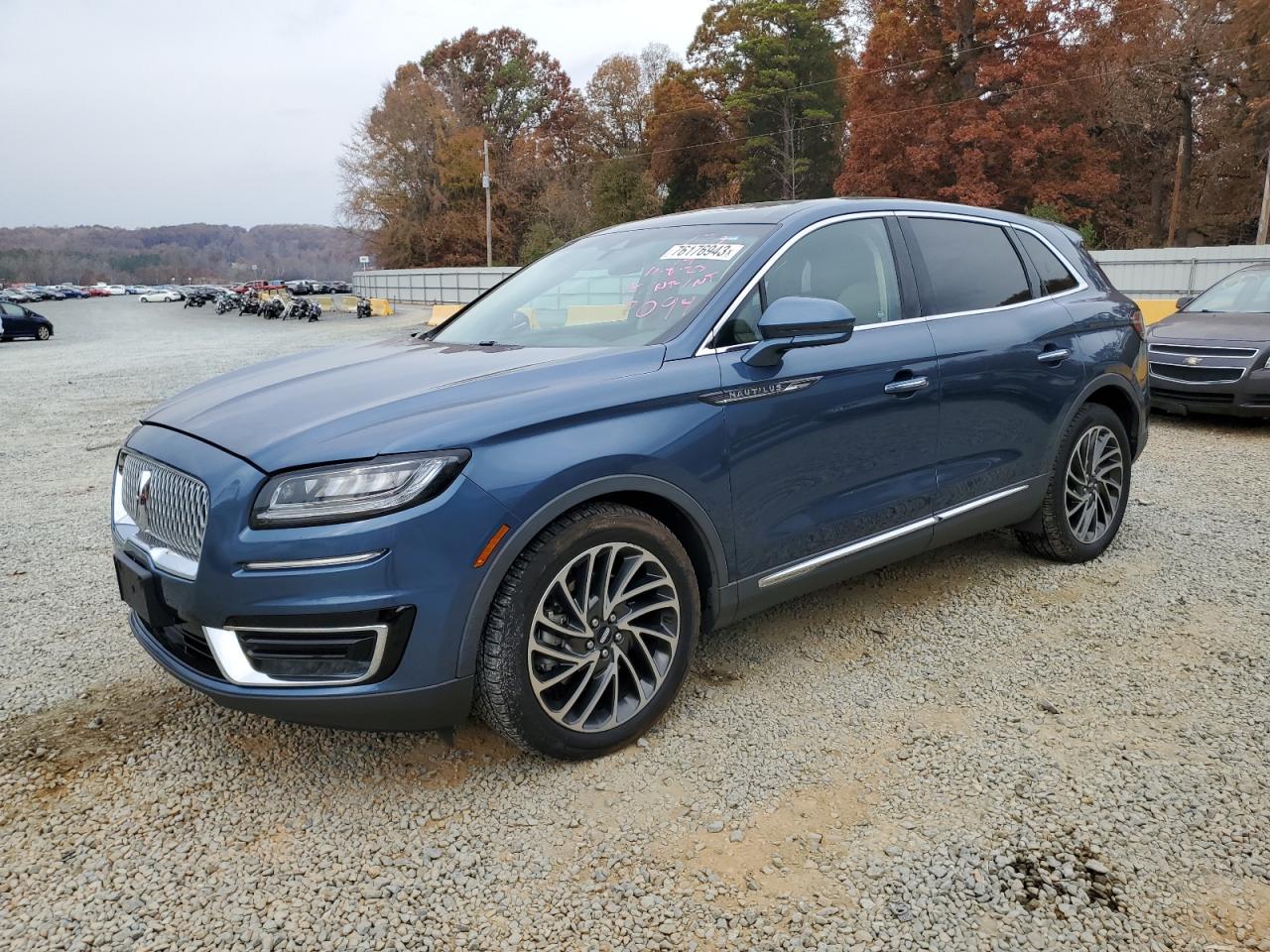 2019 LINCOLN NAUTILUS RESERVE 2019 image