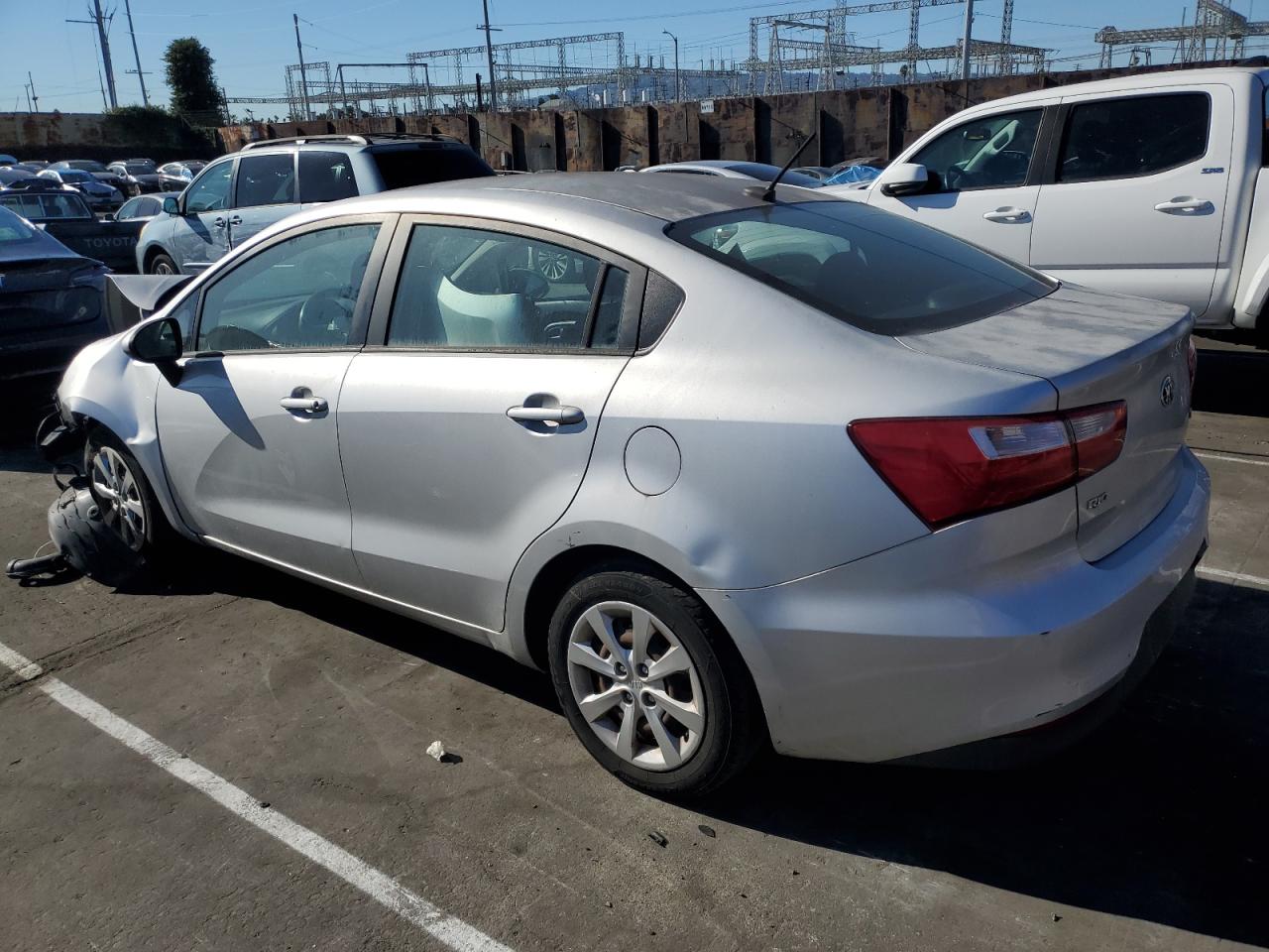 Image 2 of 2016 KIA RIO LX 2016 with VIN KNADM4A36G6559661