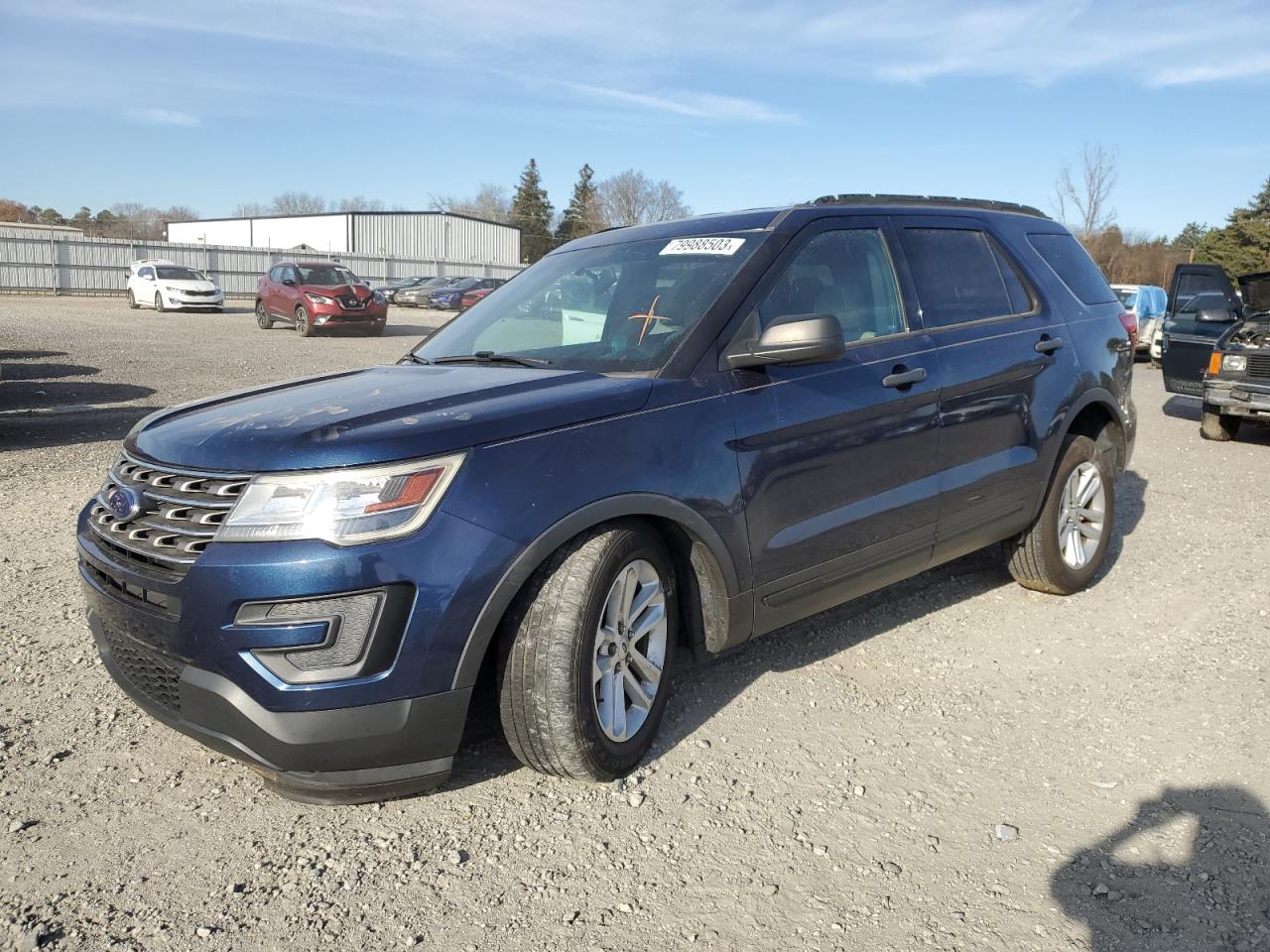 Image 1 of 2017 FORD EXPLORER  2017 with VIN 1FM5K7B83HGA55147