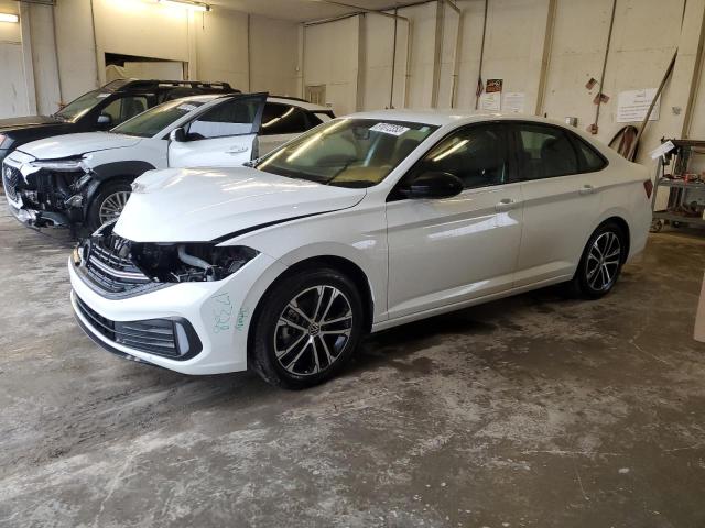 Image 1 of 2022 VOLKSWAGEN JETTA SPORT 2022 with VIN 3VWBM7BU9NM027334