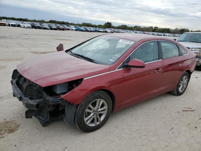 Image 1 of 2016 HYUNDAI SONATA SE 2016 with VIN 5NPE24AF5GH337092