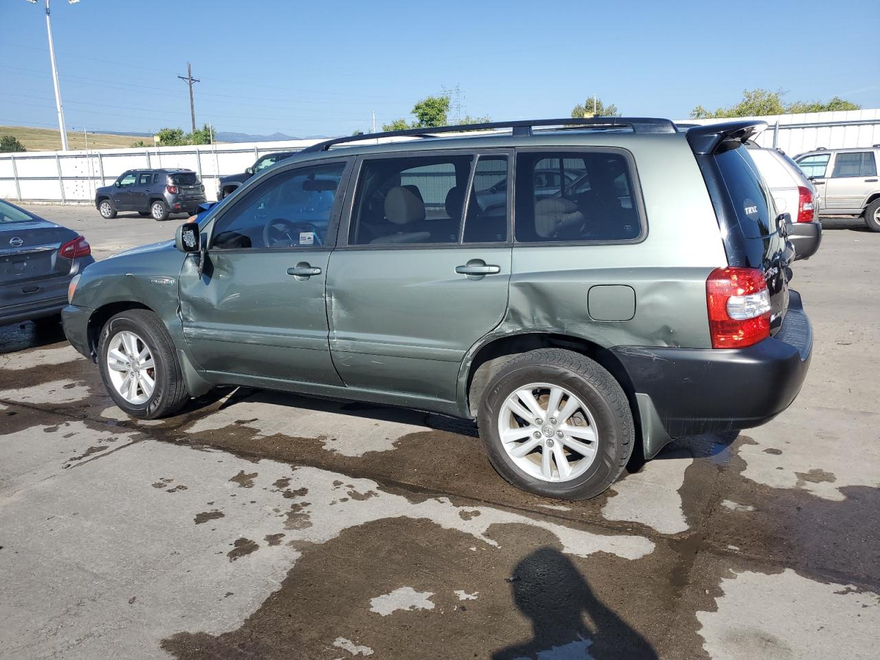 Obraz 2 z 2007 TOYOTA HIGHLANDER HYBRID 2007 z VIN JTEEW21A070035408