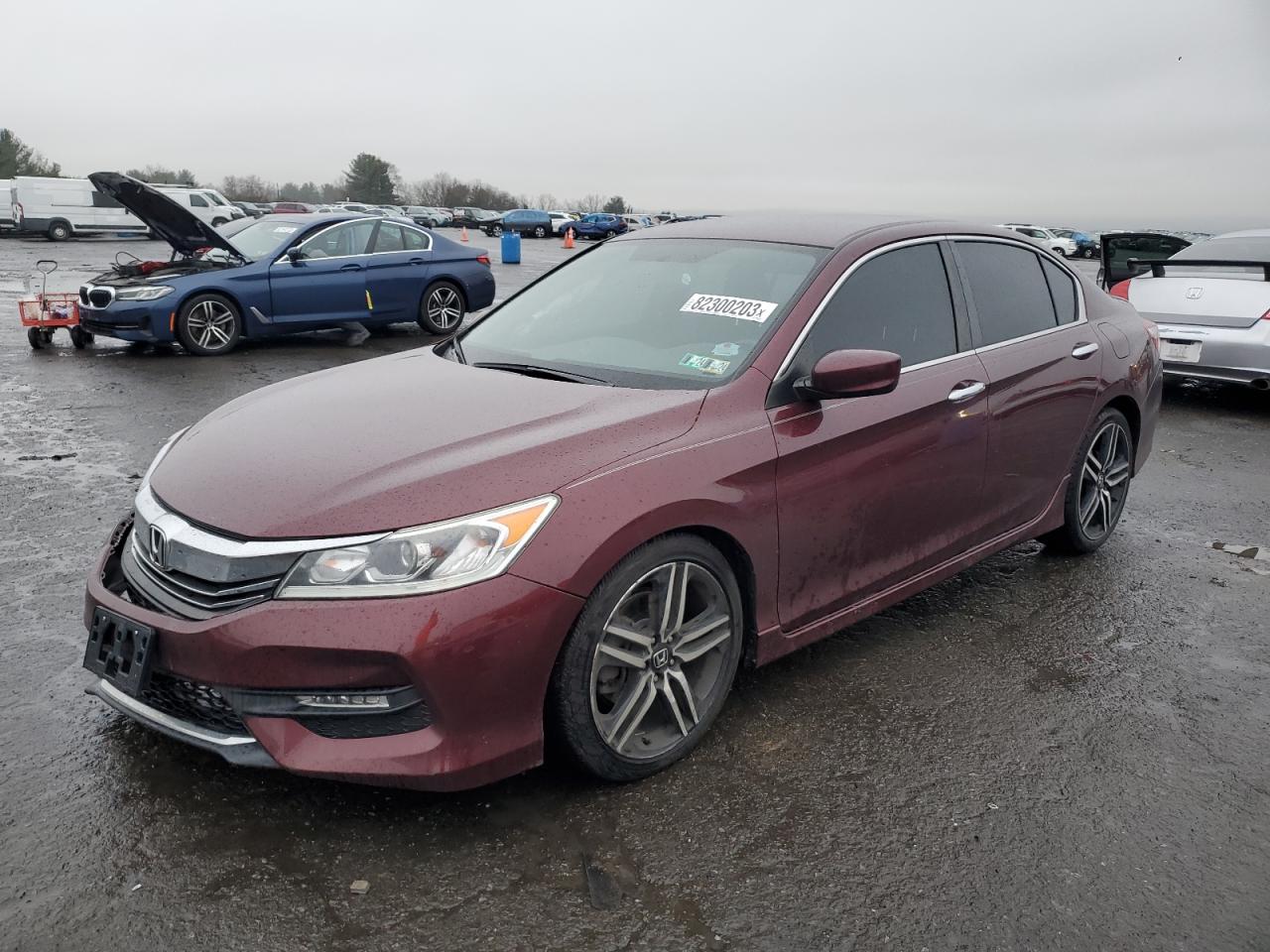 Image 1 of 2016 HONDA ACCORD SPORT 2016 with VIN 1HGCR2F51GA179933