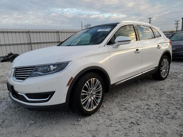 Image 1 of 2018 LINCOLN MKX RESERVE 2018 with VIN 2LMPJ8LR8JBL37729