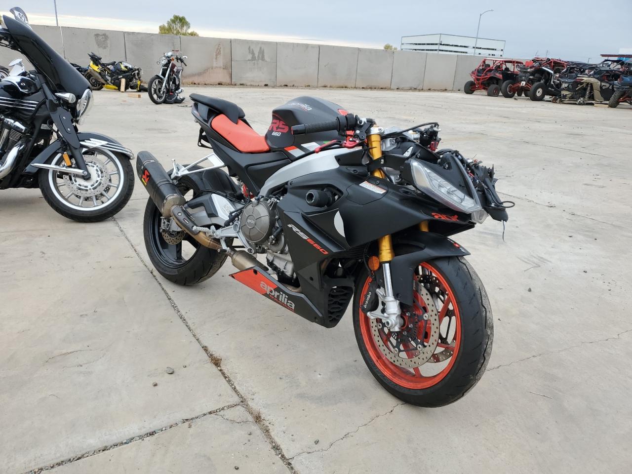 Image 1 of 2021 APRILIA RS 660 2021 with VIN ZD4KSUA00MS000975