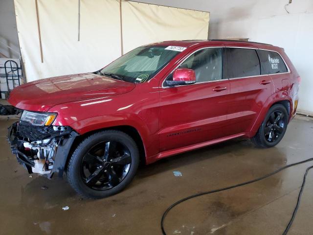 Image 1 of 2015 JEEP GRAND CHEROKEE OVERLAND 2015 with VIN 1C4RJFCG5FC210259
