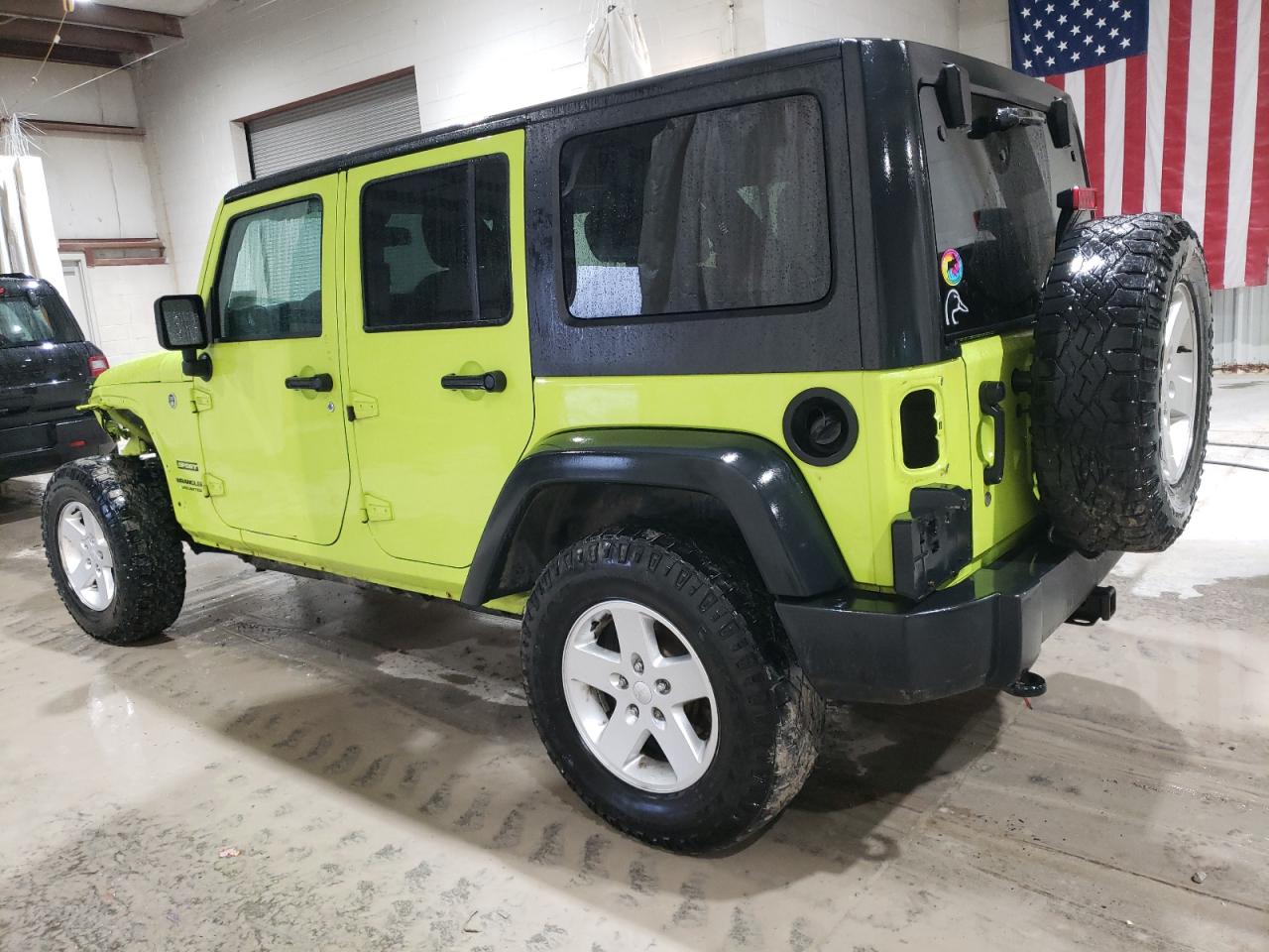 Image 2 of 2016 JEEP WRANGLER UNLIMITED SPORT 2016 with VIN 1C4BJWDG8GL325679
