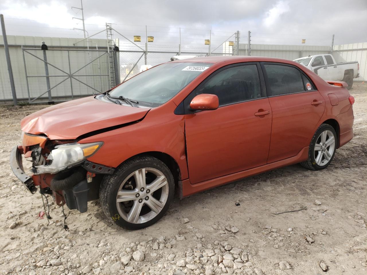 Image 1 of 2013 TOYOTA COROLLA BASE 2013 with VIN 2T1BU4EE6DC085687