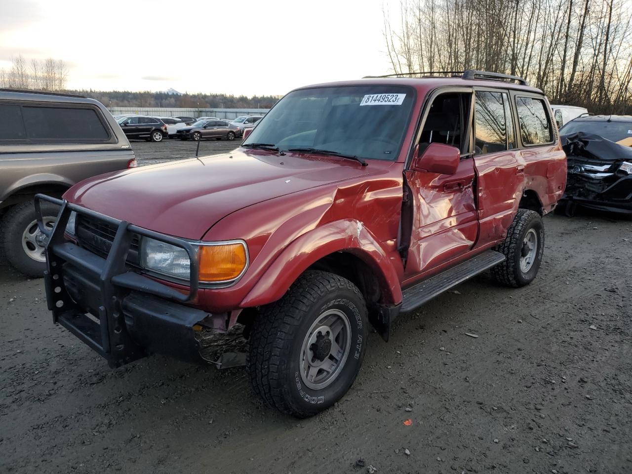 Image 1 of 1992 TOYOTA LAND CRUISER FJ80 1992 with VIN JT3FJ80W5N0039429