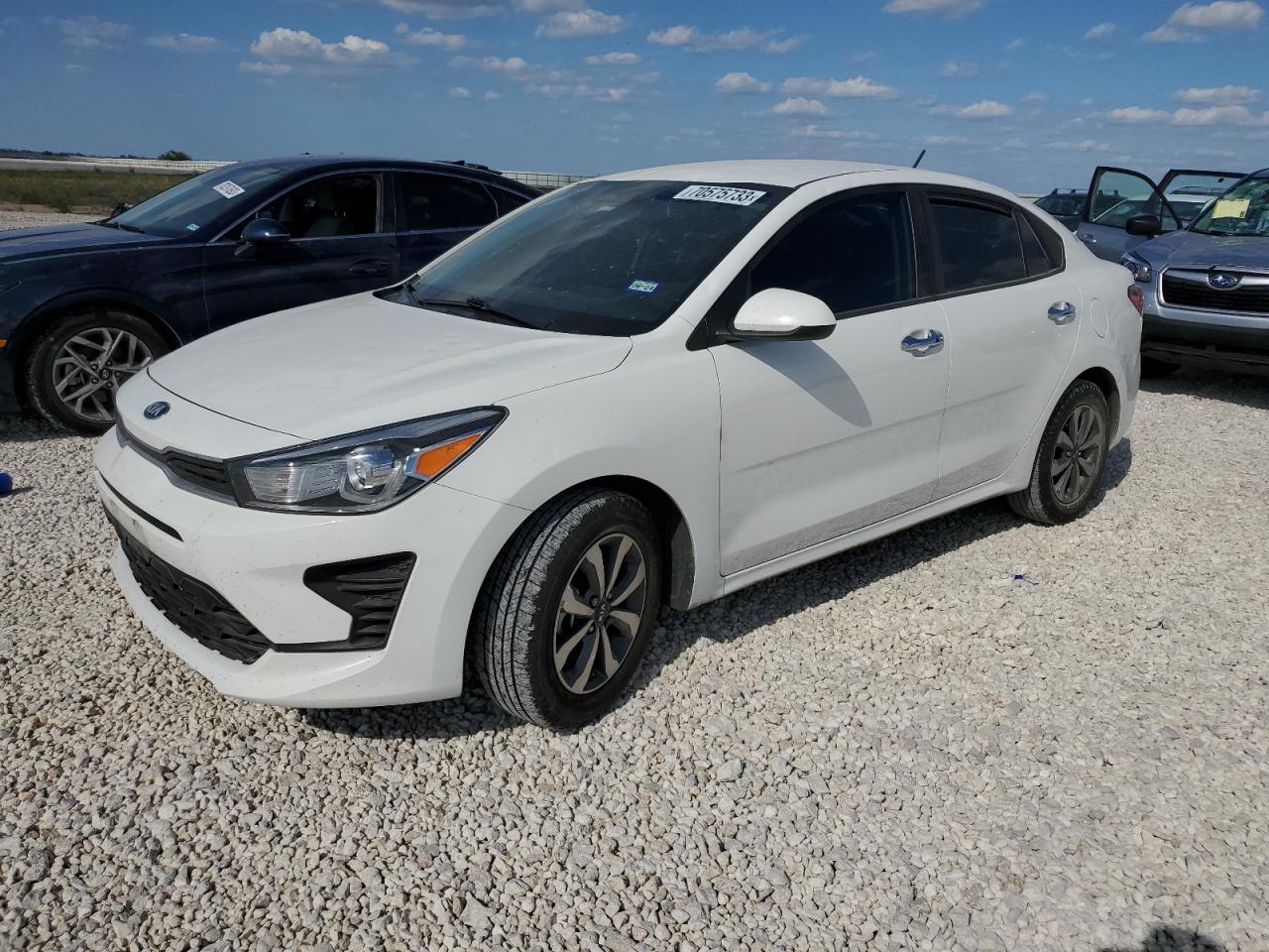 Изображение 1 2021 KIA RIO LX 2021 с VIN 3KPA24AD6ME375461