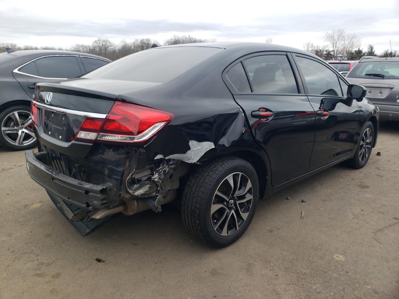 Obraz 3 z 2014 HONDA CIVIC EX 2014 z VIN 19XFB2F80EE209797