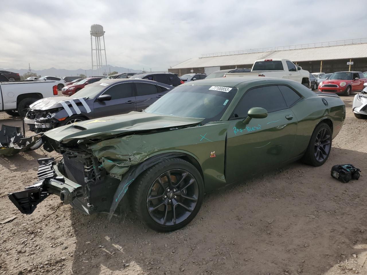 Image 1 of 2022 DODGE CHALLENGER R/T SCAT PACK 2022 with VIN 2C3CDZFJ8NH160270