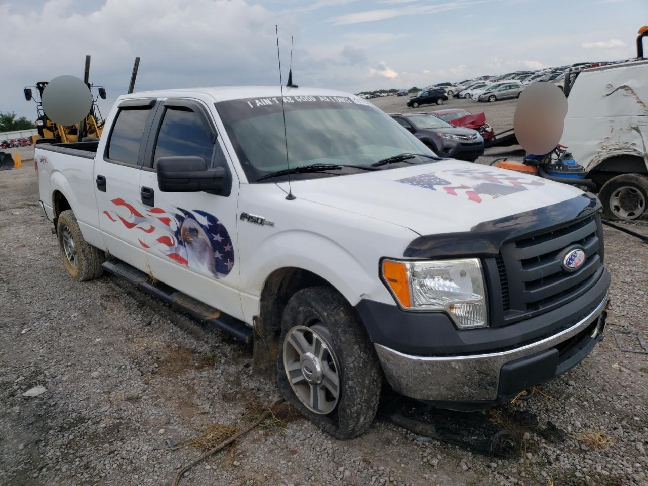 Image 1 of 2011 FORD F150 SUPERCREW 2011 with VIN 1FTFW1EF7BFB04206