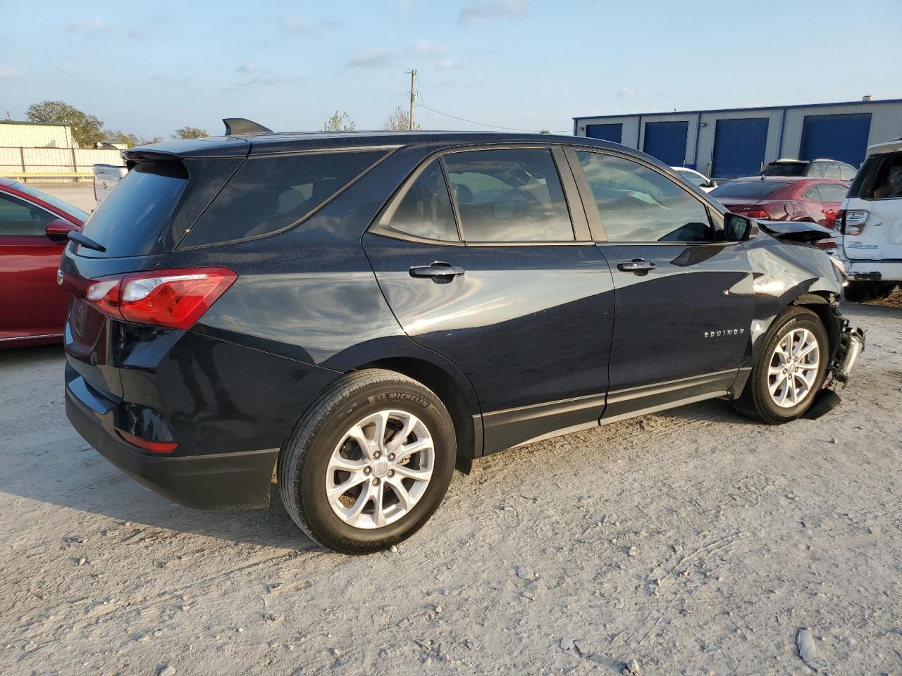 Image 3 of 2021 CHEVROLET EQUINOX LS 2021 with VIN 3GNAXHEV0MS143068