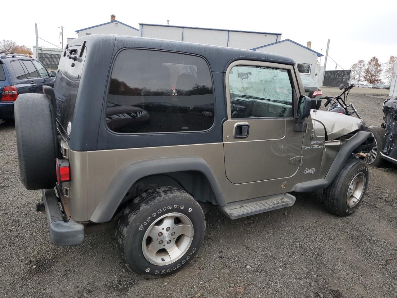 Image 3 of 2003 JEEP WRANGLER / TJ SPORT 2003 with VIN 1J4FA49S23P346186