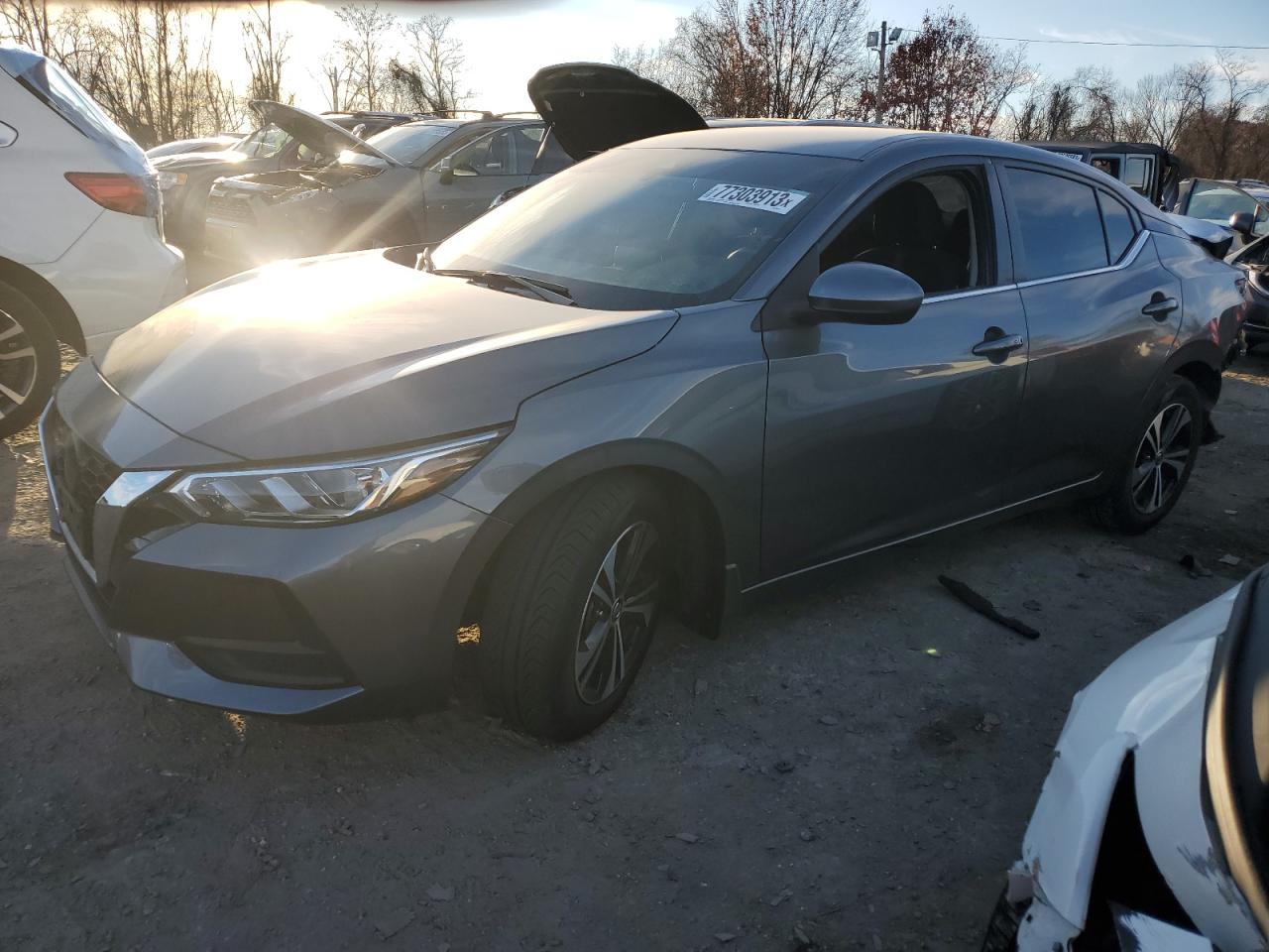 Obraz 1 z 2022 NISSAN SENTRA SV 2022 z VIN 3N1AB8CV9NY263186