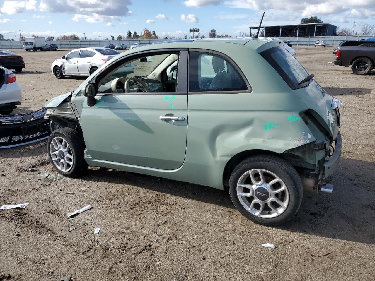 Obraz 2 z 2012 FIAT 500 POP 2012 z VIN 3C3CFFAR7CT304059