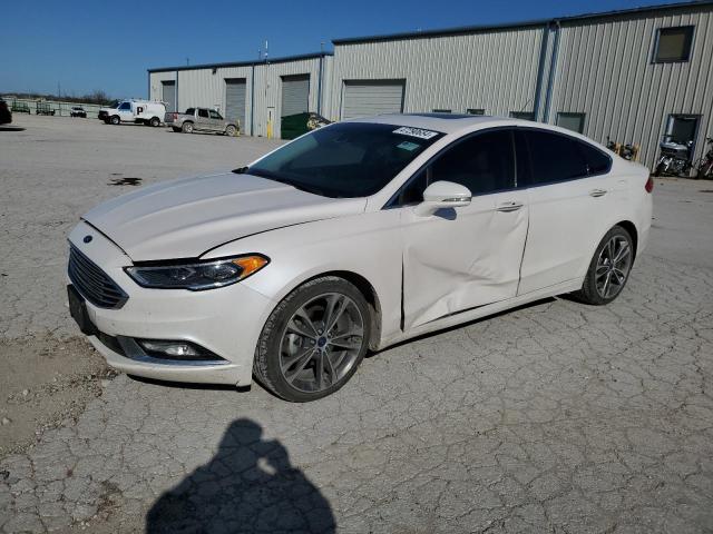 Image 1 of 2017 FORD FUSION TITANIUM 2017 with VIN 3FA6P0D98HR271064