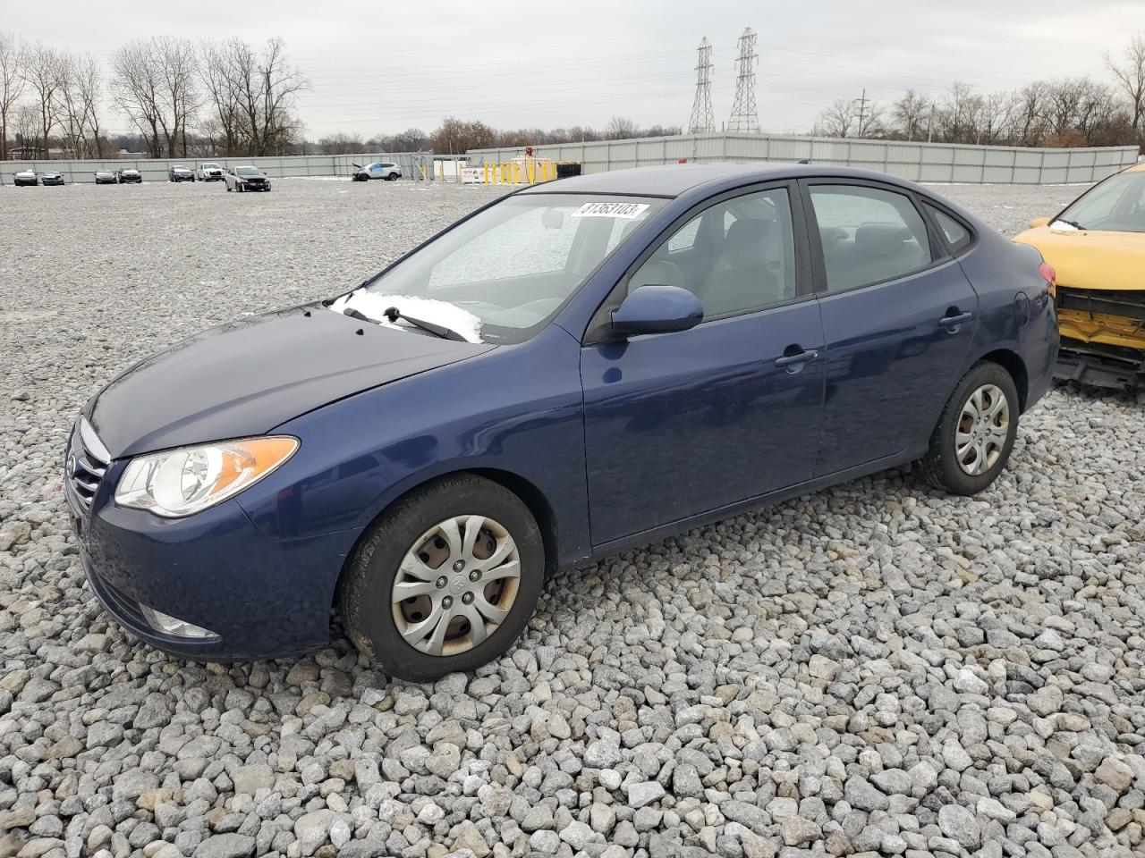 2010 HYUNDAI ELANTRA BLUE 2010 image