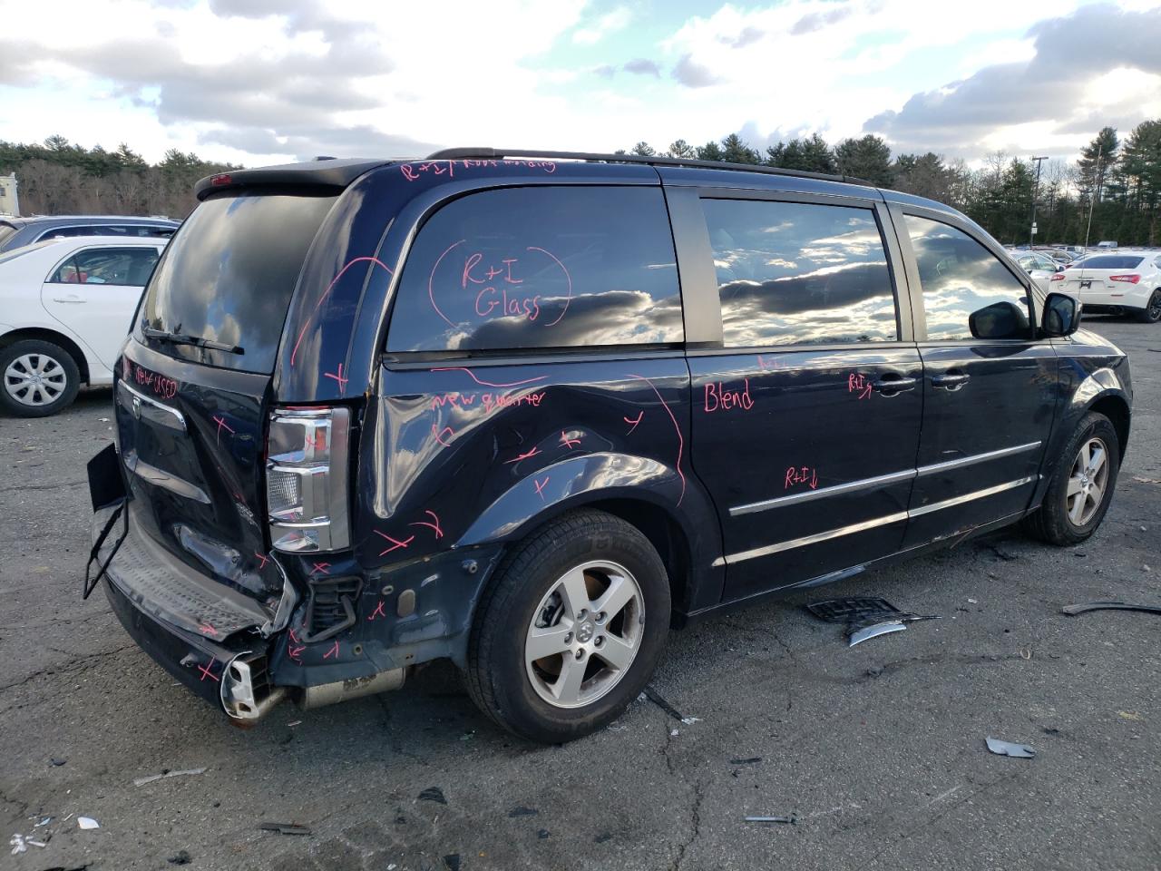 Изображение 3 2010 DODGE GRAND CARAVAN SXT 2010 с VIN 2D4RN5D19AR143452