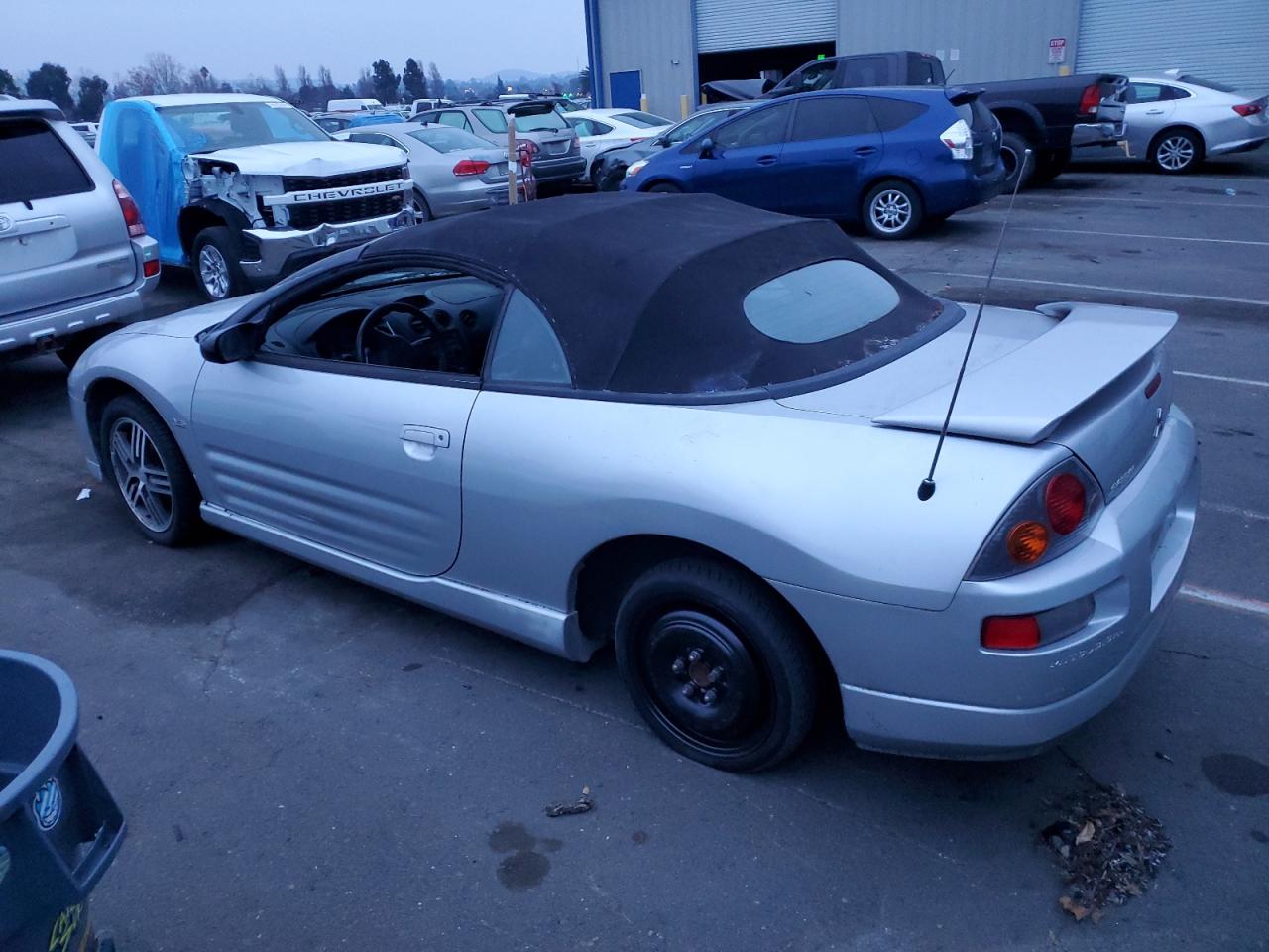 Obraz 2 z 2003 MITSUBISHI ECLIPSE SPYDER GTS 2003 z VIN 4A3AE75H33E009163