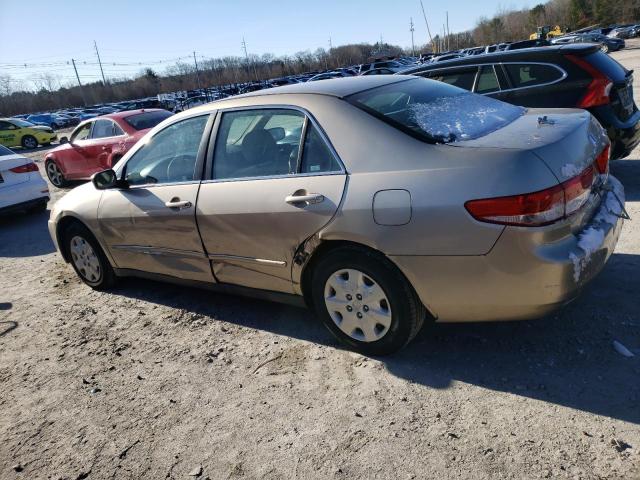 Изображение 2 2003 HONDA ACCORD LX 2003 с VIN 1HGCM56303A118159