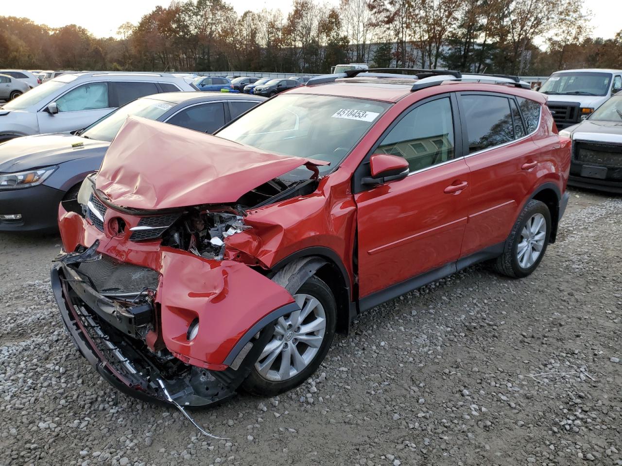 Image 1 of 2014 TOYOTA RAV4 LIMITED 2014 with VIN 2T3DFREV9EW176752