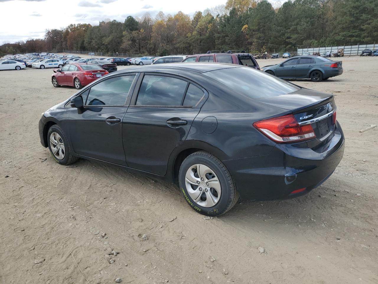 Изображение 2 2013 HONDA CIVIC LX 2013 с VIN 19XFB2F55DE060677