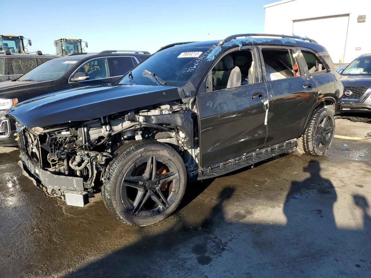 Image 1 of 2020 MERCEDES-BENZ GLS 580 4MATIC 2020 with VIN 4JGFF8GE9LA202628
