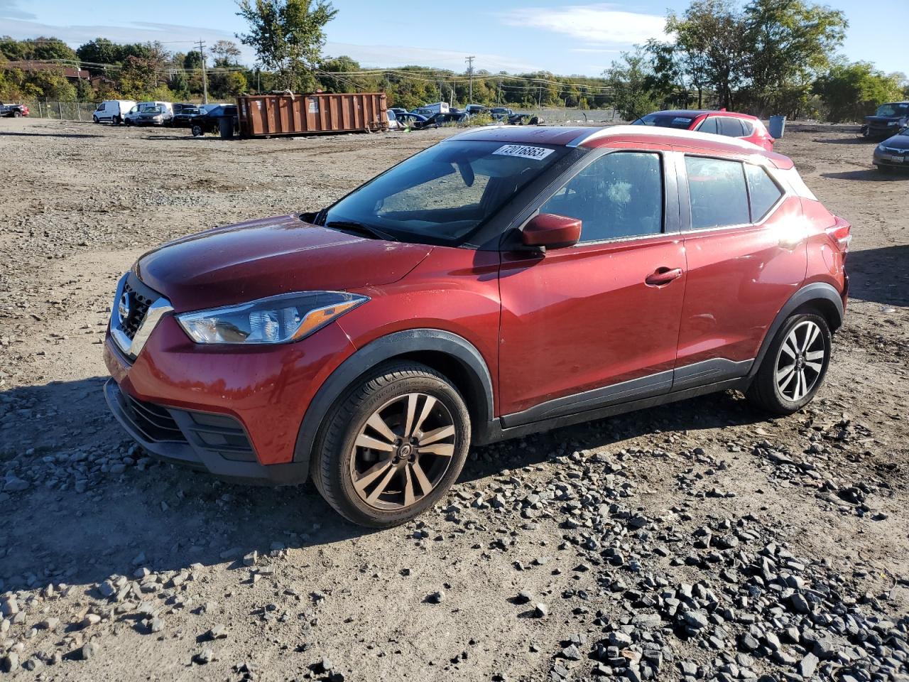 Obraz 1 z 2020 NISSAN KICKS SV 2020 z VIN 3N1CP5CV6LL489219