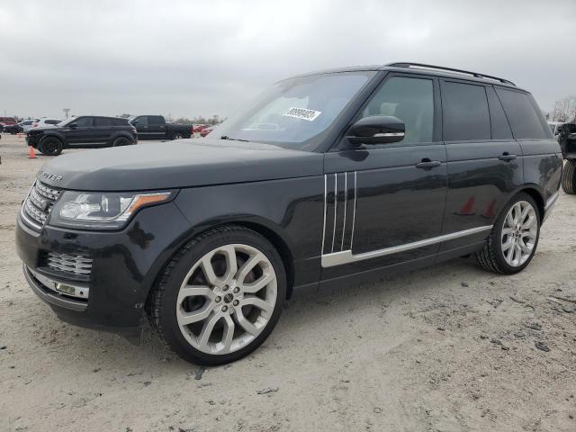 Image 1 of 2017 LAND ROVER RANGE ROVER HSE 2017 with VIN SALGS2FV6HA338945