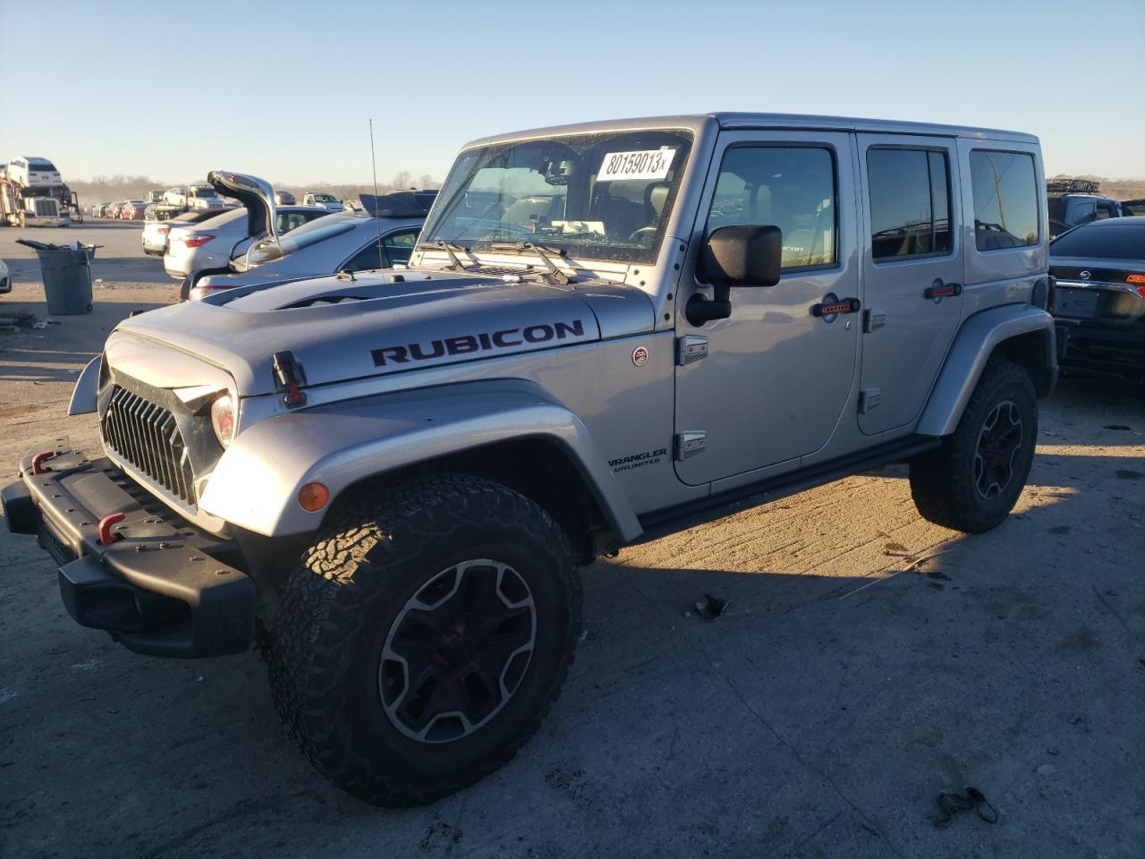 Image 1 of 2015 JEEP WRANGLER UNLIMITED RUBICON 2015 with VIN 1C4HJWFG8FL761311