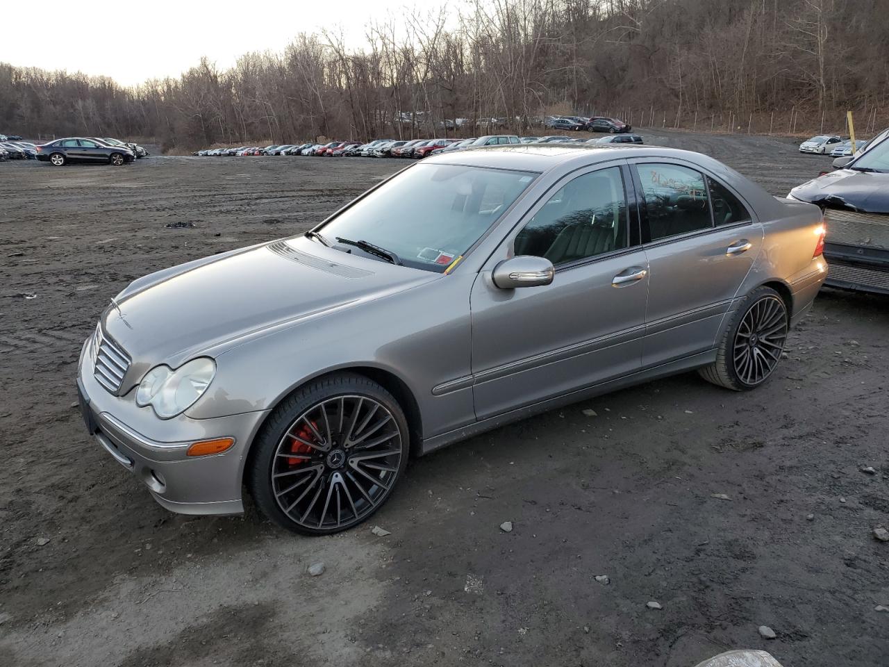 Image 1 of 2007 MERCEDES-BENZ C 280 4MATIC 2007 with VIN WDBRF92H07F915286