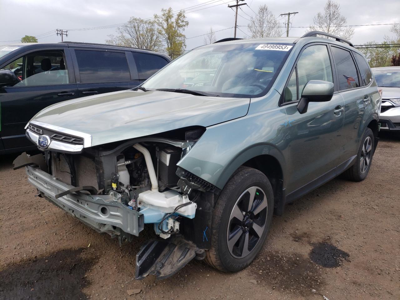 Obraz 1 z 2018 SUBARU FORESTER 2.5I PREMIUM 2018 z VIN JF2SJAEC0JH484836