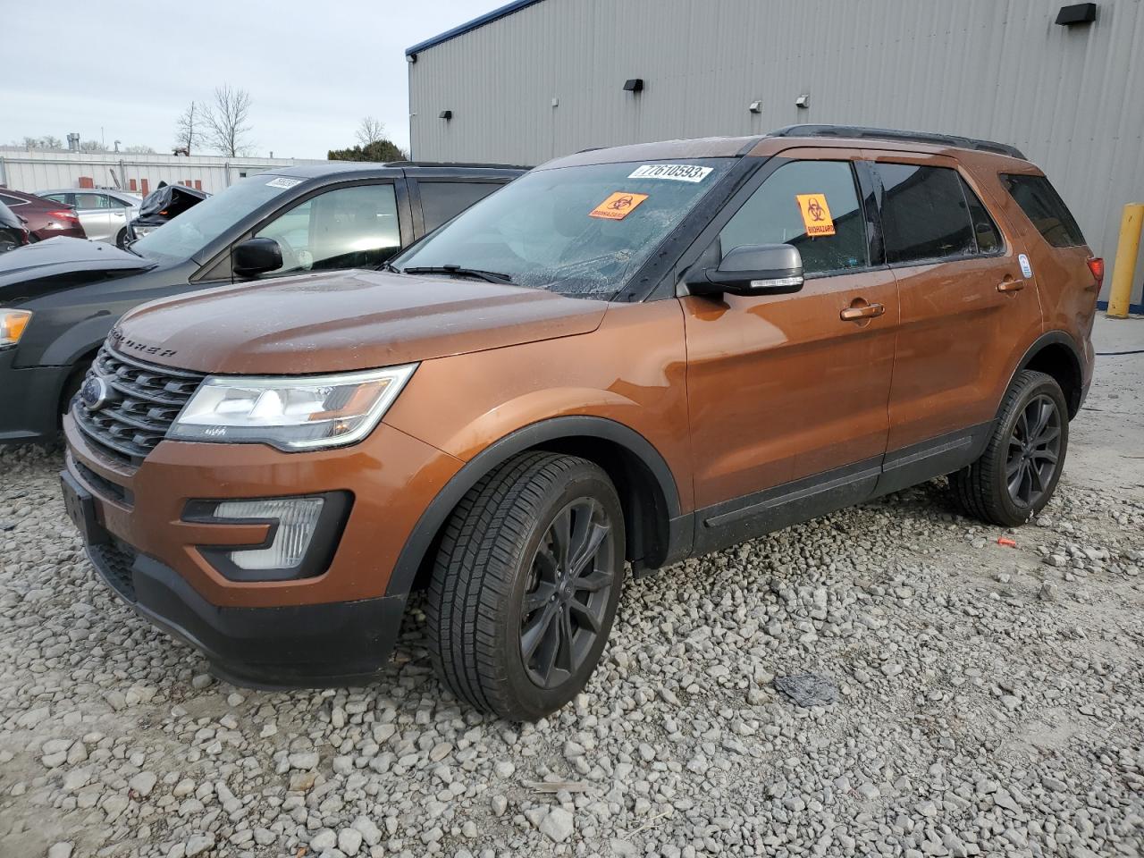 Image 1 of 2017 FORD EXPLORER XLT 2017 with VIN 1FM5K8D85HGA21813