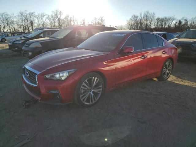 Image 1 of 2021 INFINITI Q50 SENSORY 2021 with VIN JN1EV7CR2MM754870