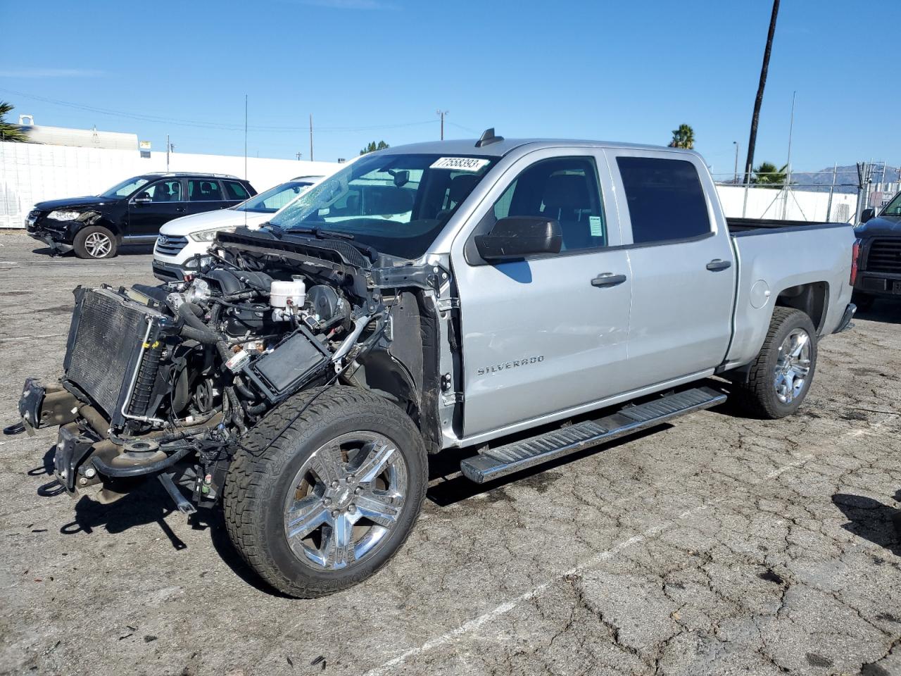 Obraz 1 z 2018 CHEVROLET SILVERADO C1500 CUSTOM 2018 z VIN 3GCPCPEC8JG117842