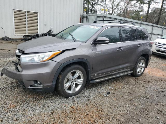 Image 1 of 2016 TOYOTA HIGHLANDER HYBRID LIMITED 2016 with VIN 5TDDCRFH6GS017144