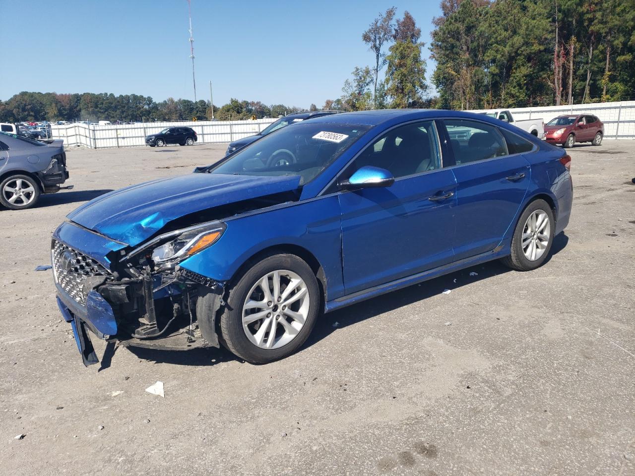 Image 1 of 2018 HYUNDAI SONATA SPORT 2018 with VIN 5NPE34AB4JH672913