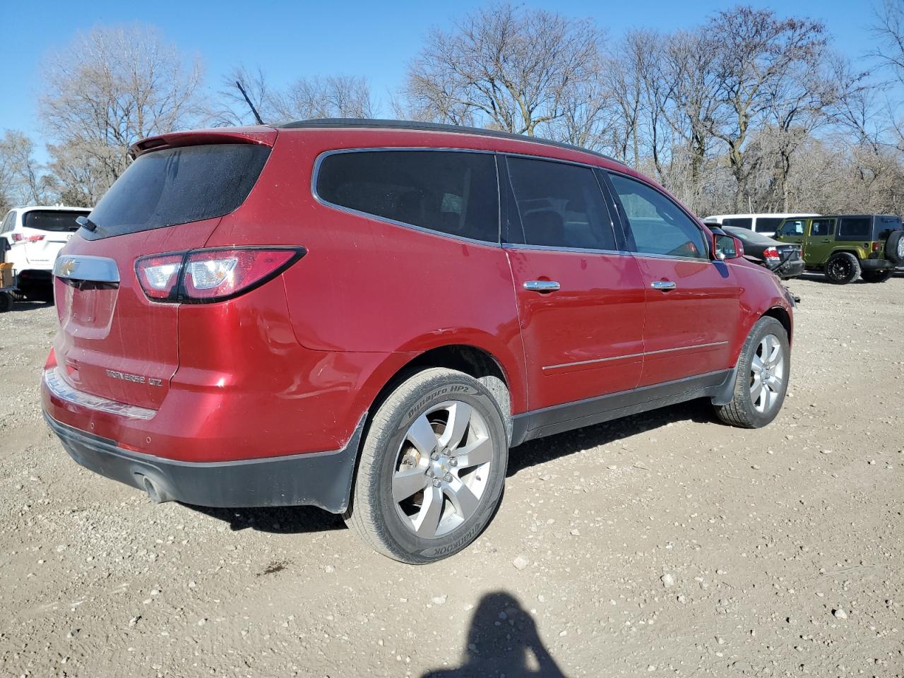 Изображение 3 2014 CHEVROLET TRAVERSE LTZ 2014 с VIN 1GNKRJKD9EJ175943