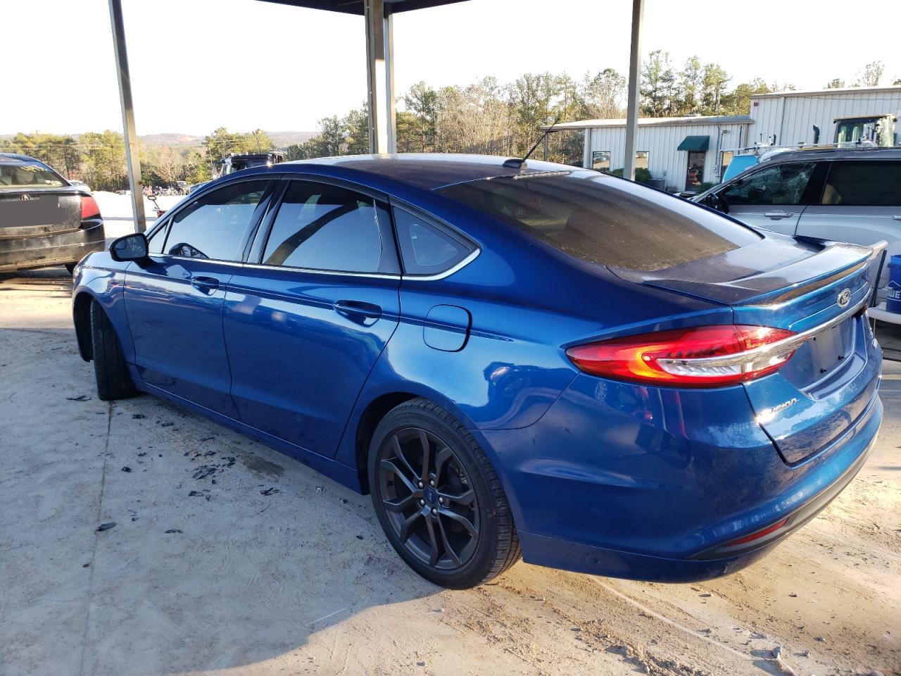 Image 2 of 2018 FORD FUSION SE 2018 with VIN 3FA6P0HD3JR156098